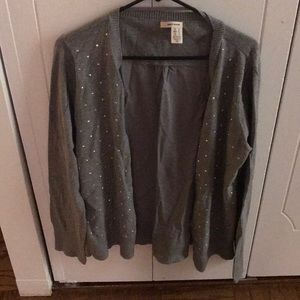 DKNY Jeans grey cardigan